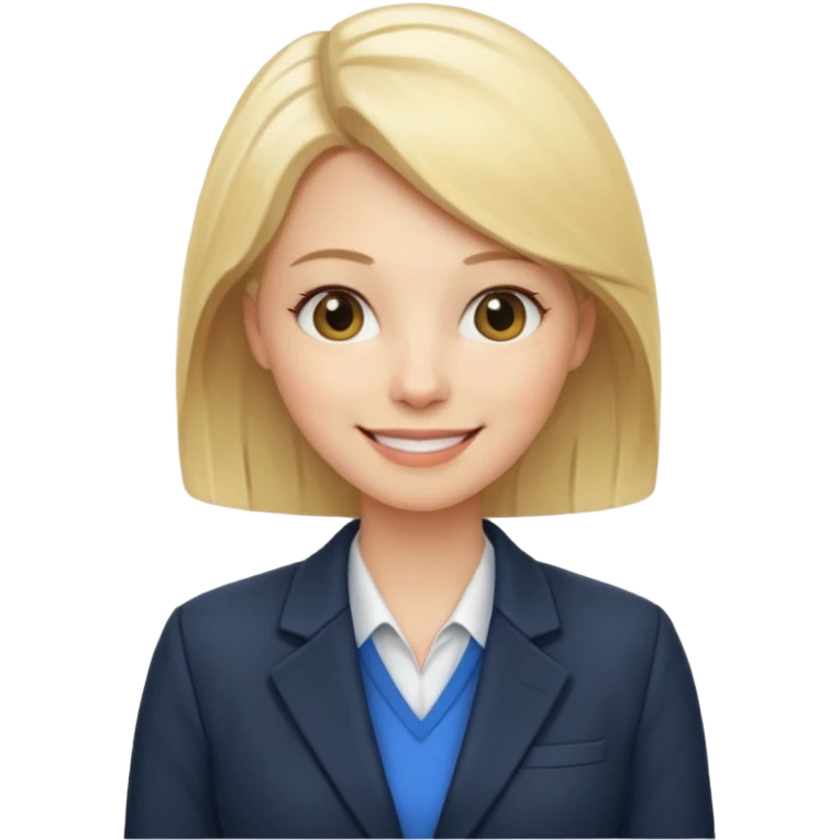 an ugly transphobic and anti-emo blonde and short teacher  emoji