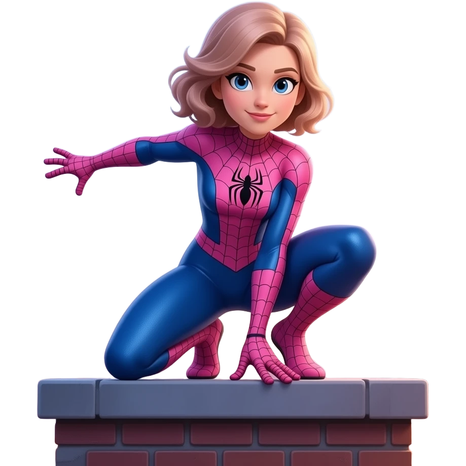 standing spider gwen emoji