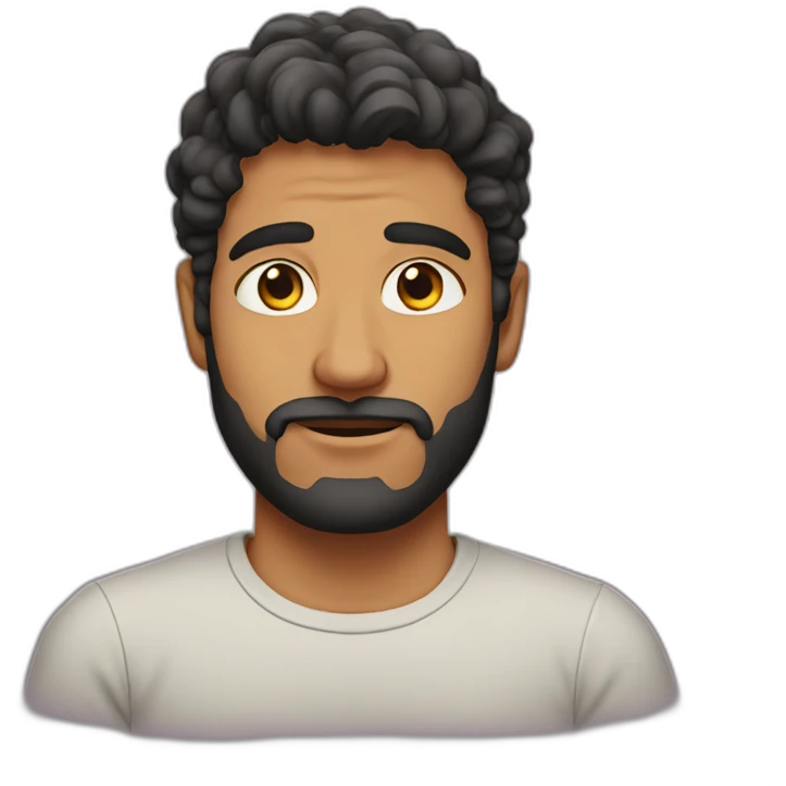 mudit gami without beard emoji