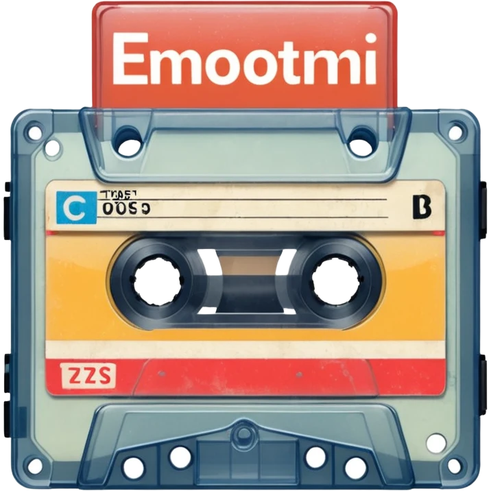 Old cassette  emoji