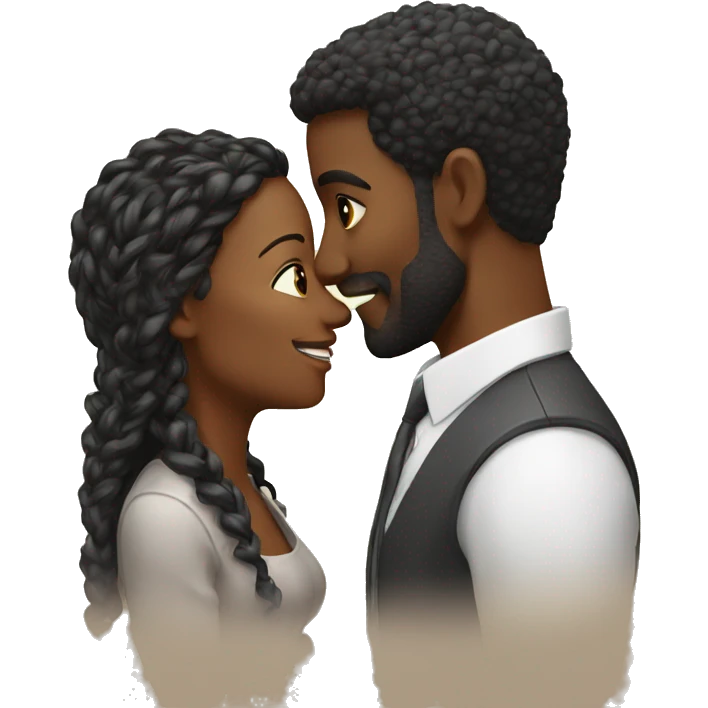 Strong love between the couple emoji