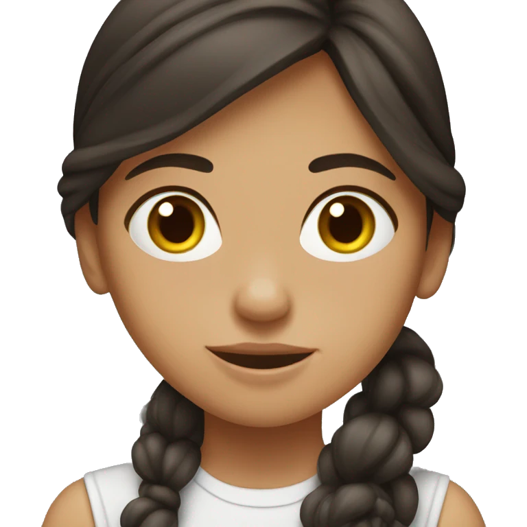brunette new zealander girl emoji