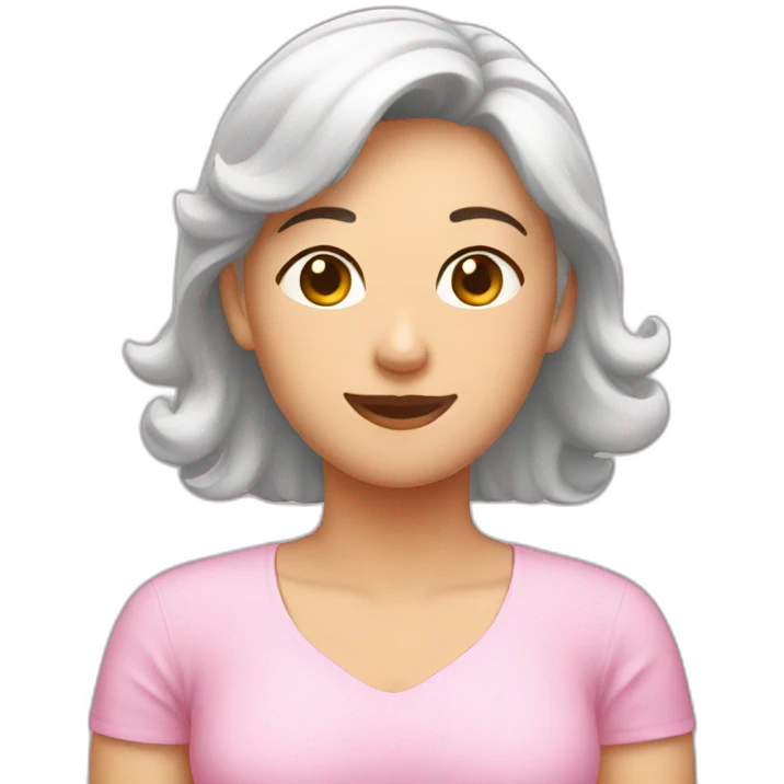pink massage emoji