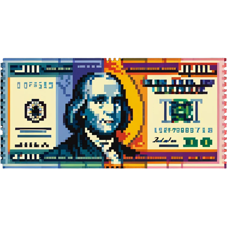 colorful paper currency note emoji