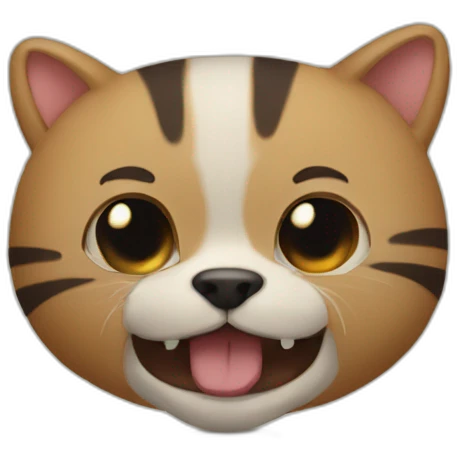 calvo haciendo mewing emoji