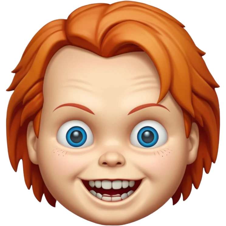 Un emojin de chuky emoji