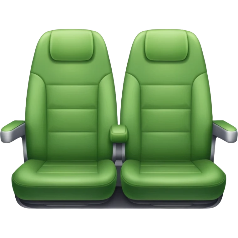 green plane seat emoji