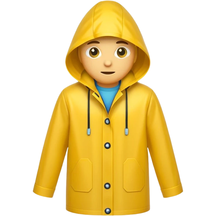 Raincoat emoji