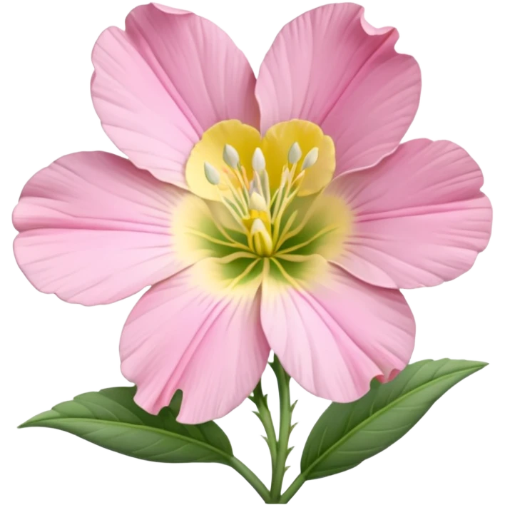 Pink evening primrose emoji