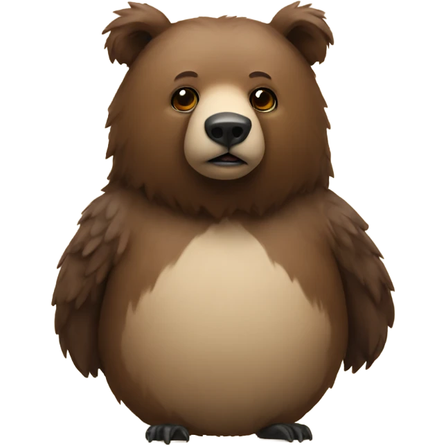 bird bear  emoji