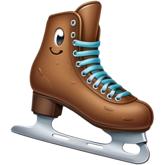 Skating poop. emoji