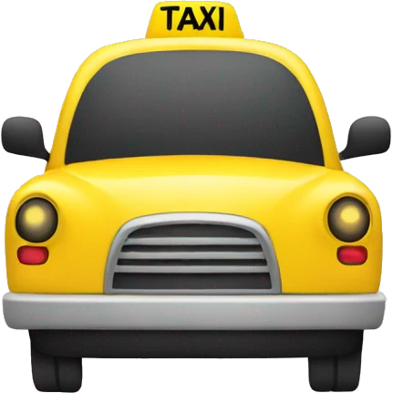taxi emoji
