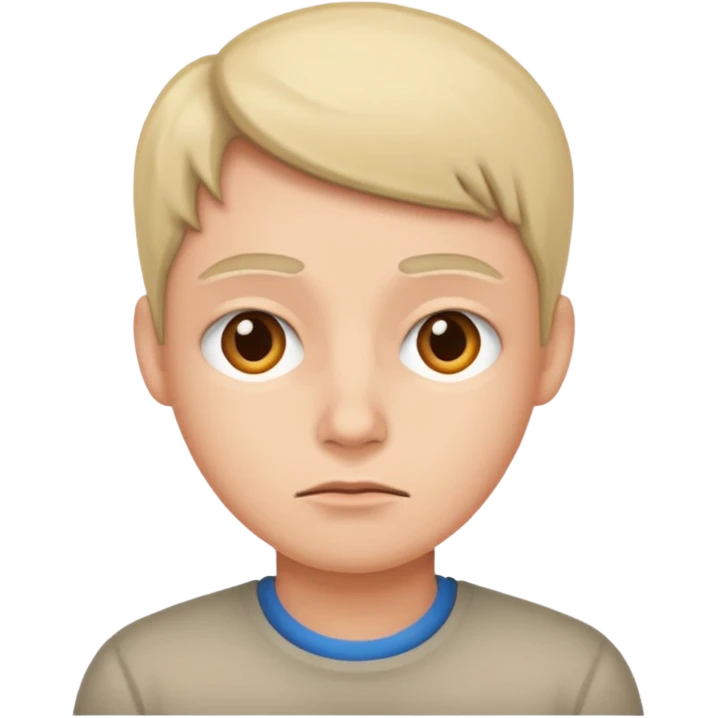 Emoji of a boring person emoji