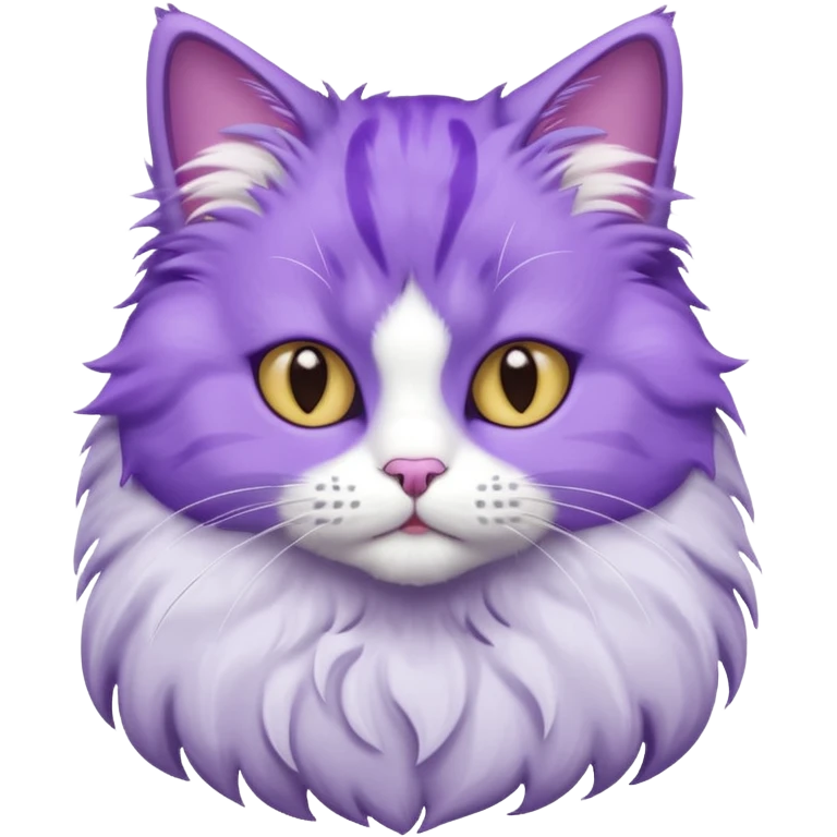 purple cat emoji
