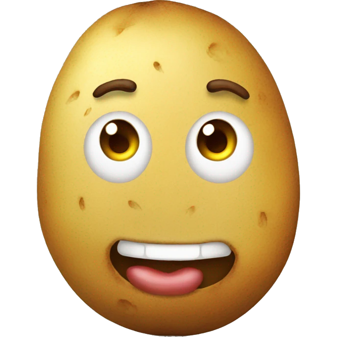 Potatos face emoji