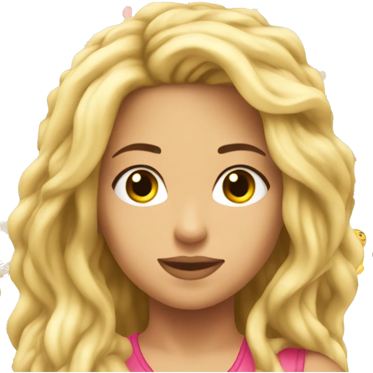 Shakira volado emoji