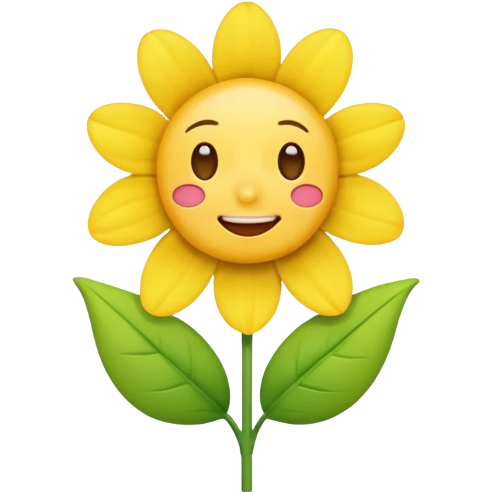 crying emojy offering flower emoji