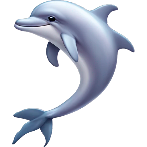 Pastel-pink-colors-dolphin emoji