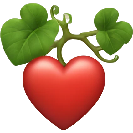 Vine red heart emoji