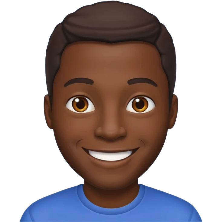 African american male emoji