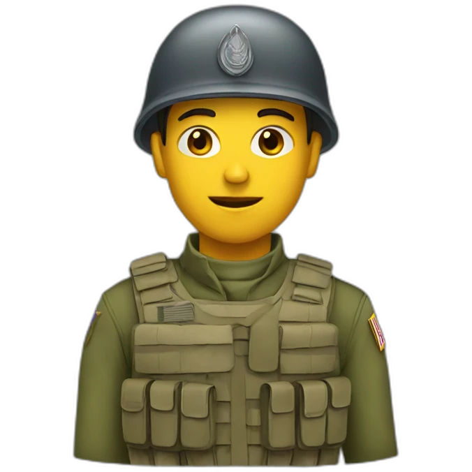 soldier emoji