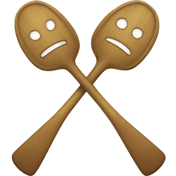 Two paddles emoji