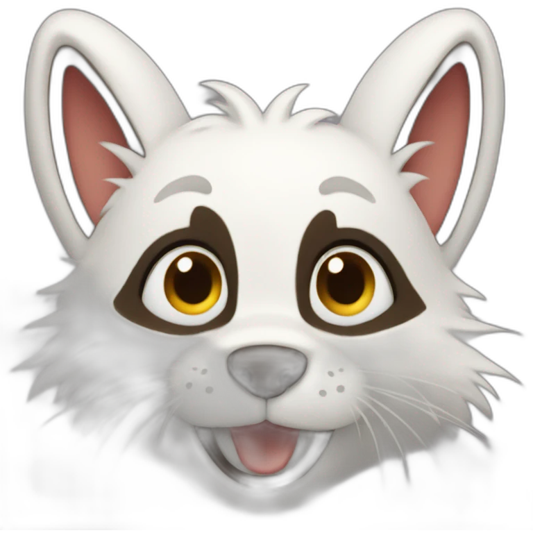 Excited furry emoji