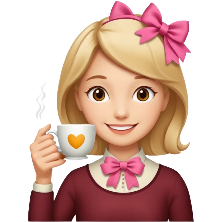 🧘🏼‍♀️🍵🎀 emoji