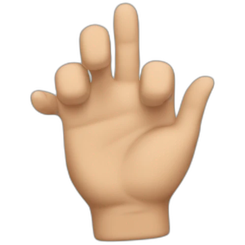 Carré avec les doigts des deux main emoji