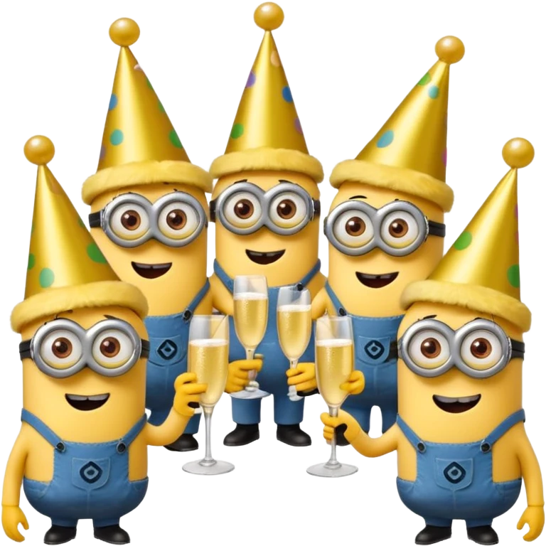 Minion party emoji