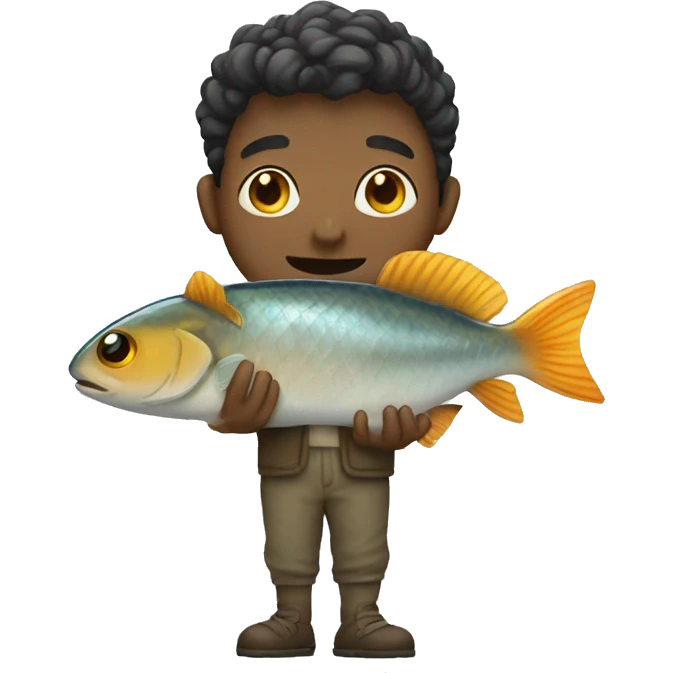 fish person emoji