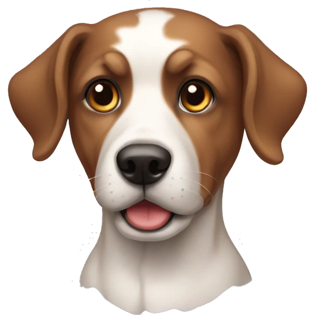 Chien emoji