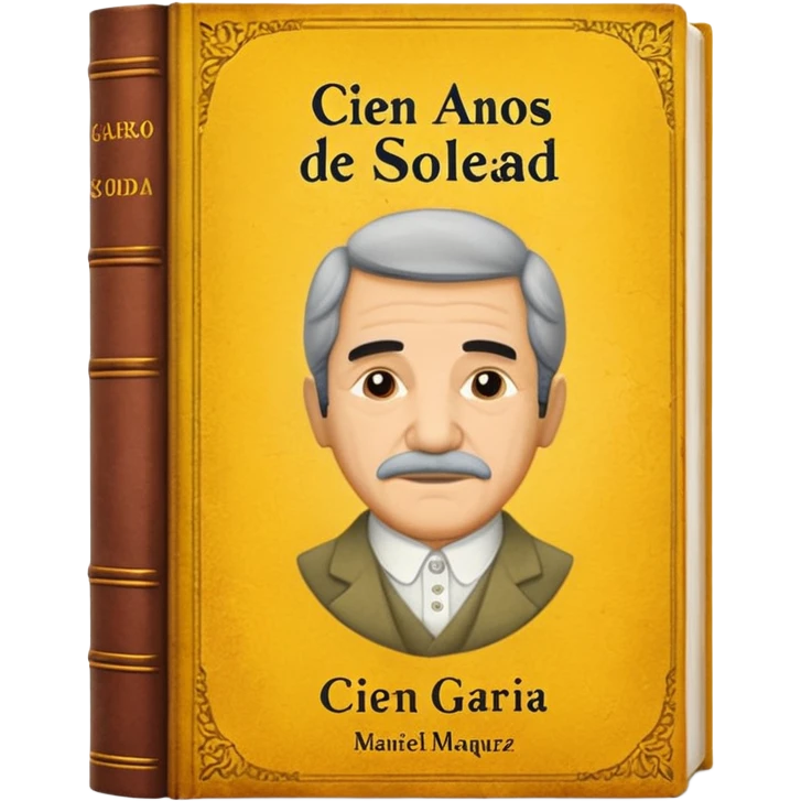 Cien años de soledad libro gabriel garcia marquez emoji