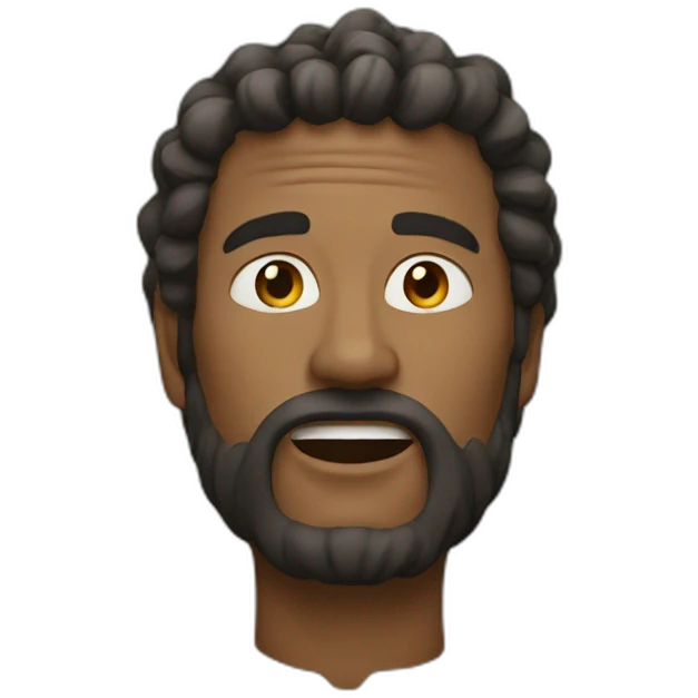 Man is the king of nature emoji