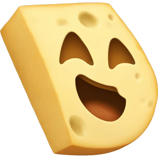 Queso derretido emoji