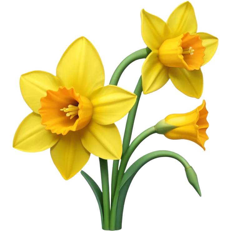 Daffodil emoji