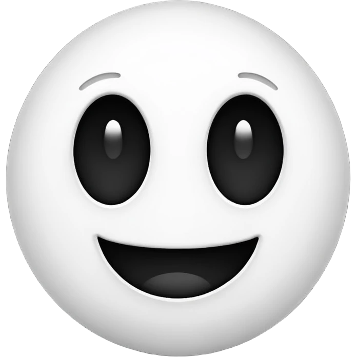 Hazme el emoji del mundo pero en blanco y negro emoji