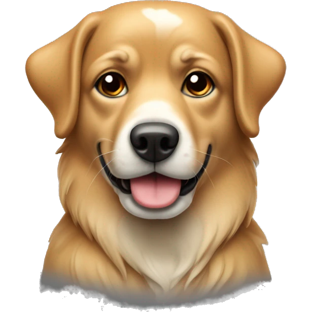 Hund med en mössa emoji