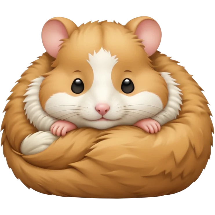 sleeping hamster emoji