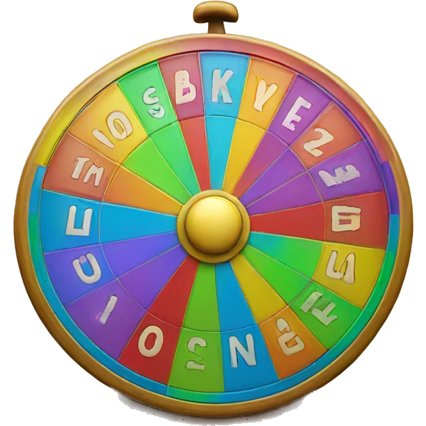prize wheel emoji