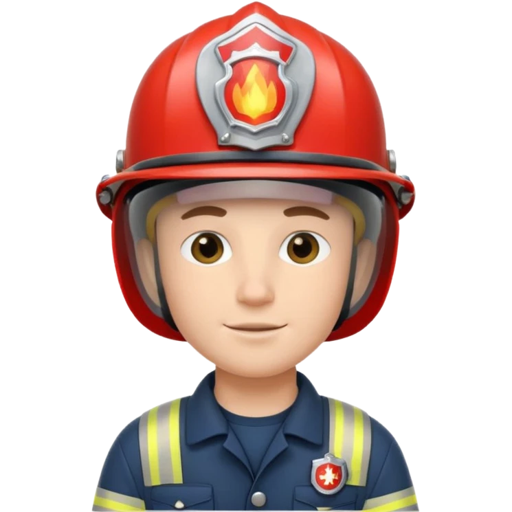 Pompier français emoji