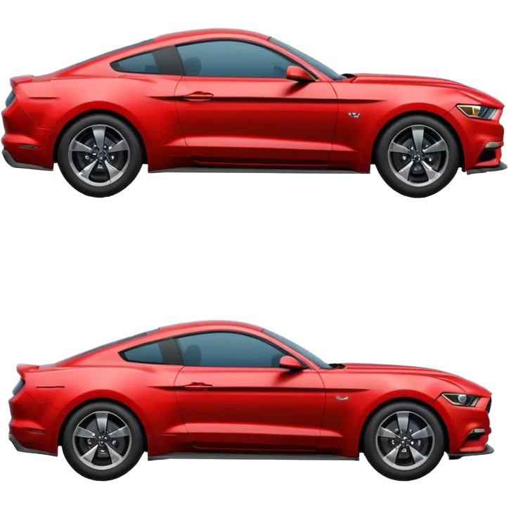 Ford Mustang perfect view emoji