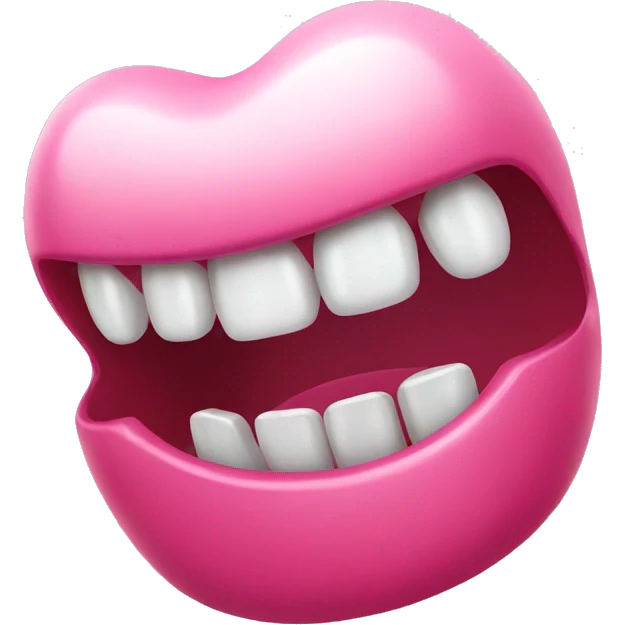dientes brillantes emoji