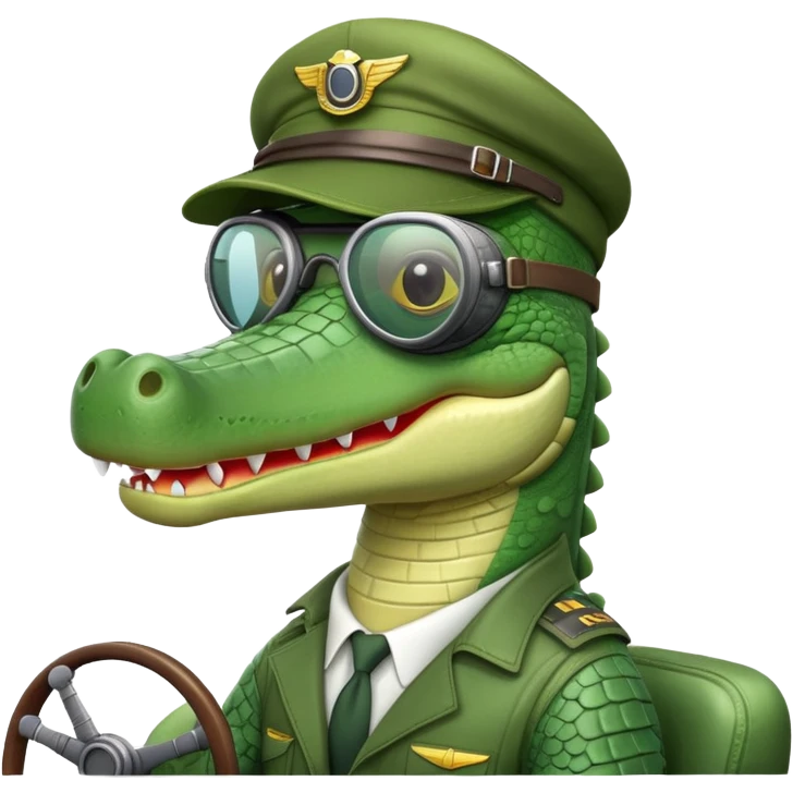 🐊✈️ emoji