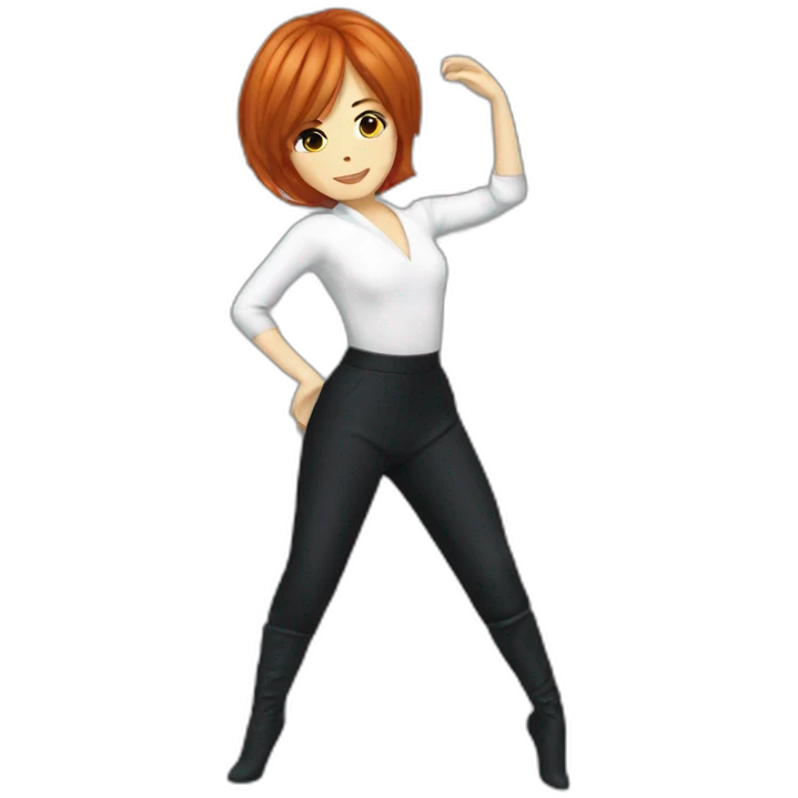 Mylène Farmer danse emoji