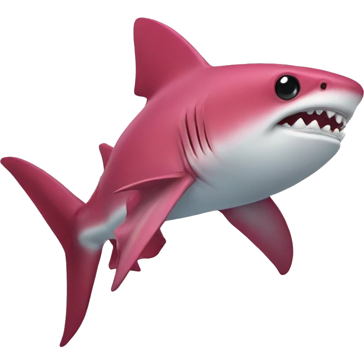 Hibiscus shark emoji