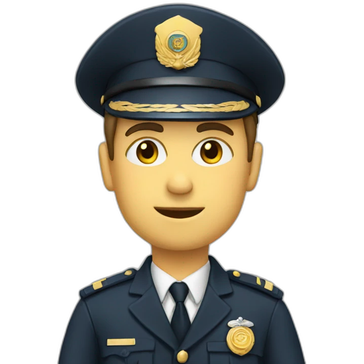 Staff officer emoji