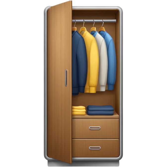 wardrobe modern emoji