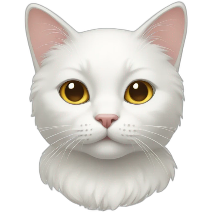 white cat emoji