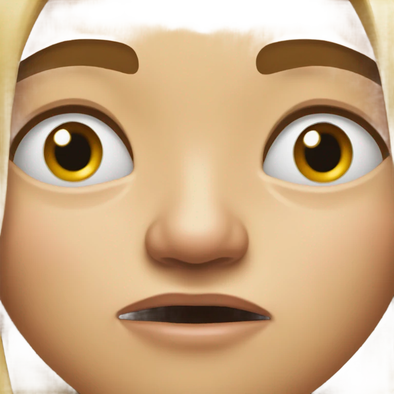 face biting finger nail  emoji